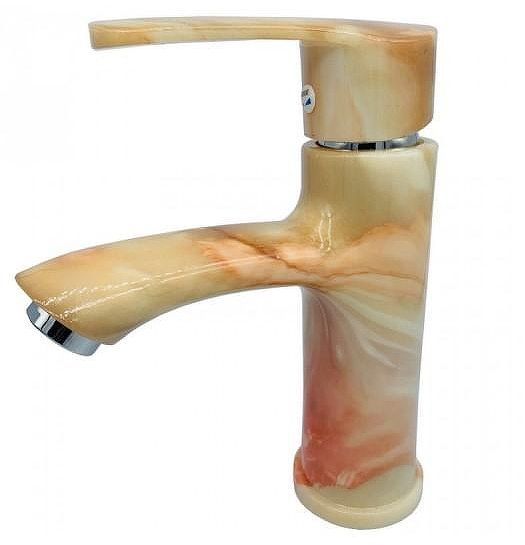 Смеситель для раковины Plstart PL1003-30 цвет Хром Мрамор