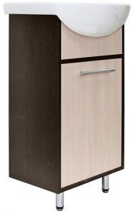 Тумба под раковину Mixline АлАн 47 R 523161 Венге Дуб молочный