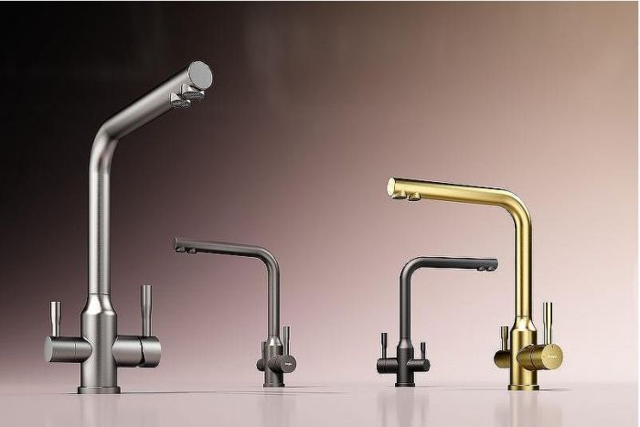 Смеситель для кухни Raglo R81.61.03 Золото матовое