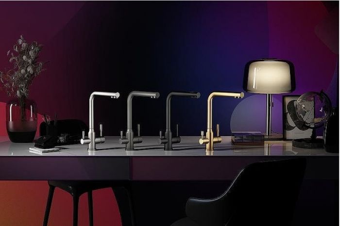 Смеситель для кухни Raglo R81.61.03 Золото матовое