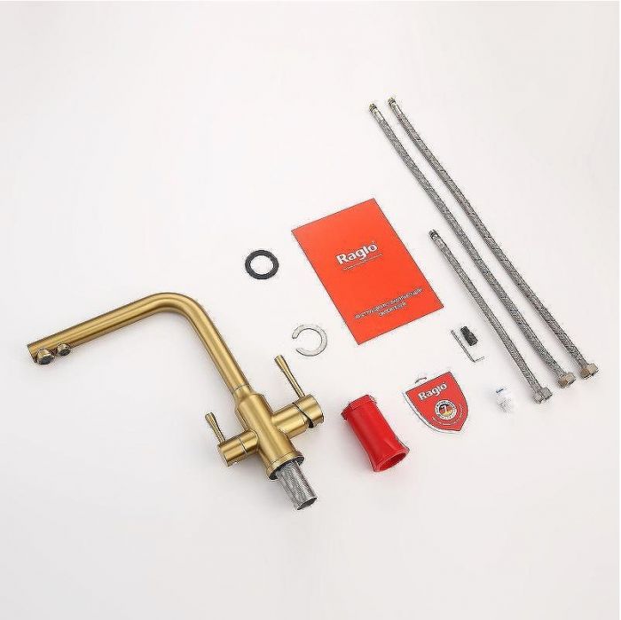 Смеситель для кухни Raglo R81.61.03 Золото матовое