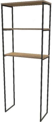 Стеллаж 1MarKa Grunge Loft 65 Ц0000005440 над стиральной машиной Дуб вотан