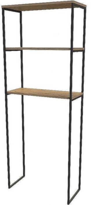 Стеллаж 1MarKa Grunge Loft 65 Ц0000005440 над стиральной машиной Дуб вотан