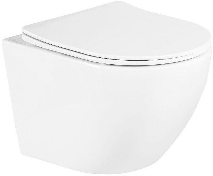 Комплект унитаза BelBagno Uno BB3105CHR/SC с инсталляцией Grohe Rapid SL 38811KF0 с сиденьем Микролифт и Черной матовой клавишей смыва