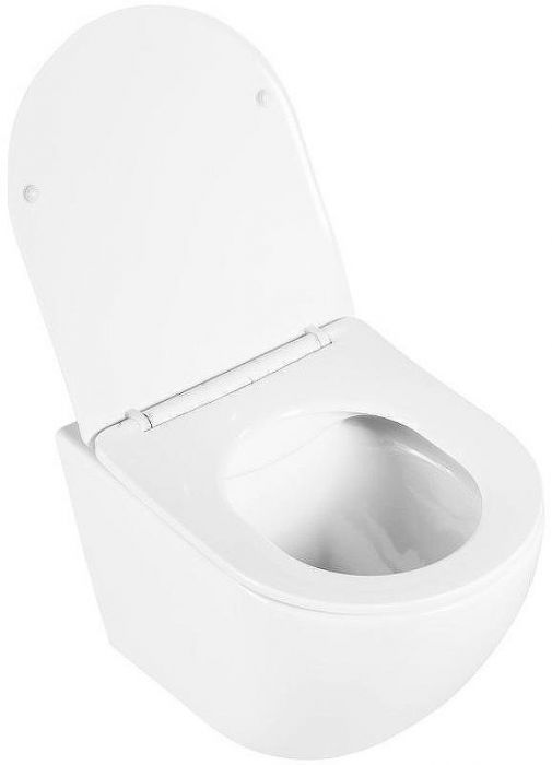 Комплект унитаза BelBagno Uno BB3105CHR/SC с инсталляцией Grohe Rapid SL 38811KF0 с сиденьем Микролифт и Черной матовой клавишей смыва