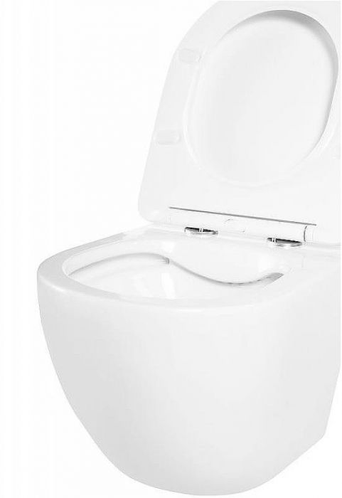 Комплект унитаза BelBagno Uno BB3105CHR/SC с инсталляцией Grohe Rapid SL 38811KF0 с сиденьем Микролифт и Черной матовой клавишей смыва