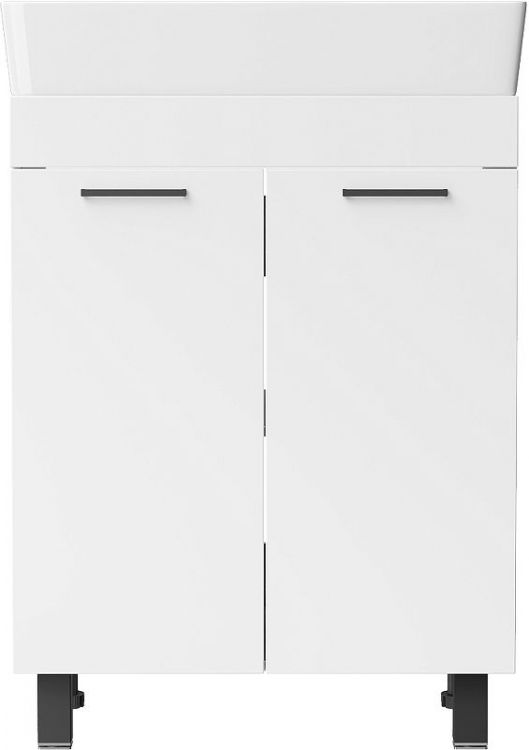 Тумба с раковиной DIWO Брянск 60 цвет Белый