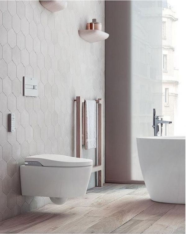 Унитаз биде Roca Inspira In-Wash 803060001 подвесной с сиденьем Микролифт