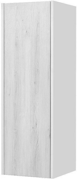 Подвесной шкаф Aquaton Сакура 33 L 1A220803SKW8L Ольха наварра Белый глянец