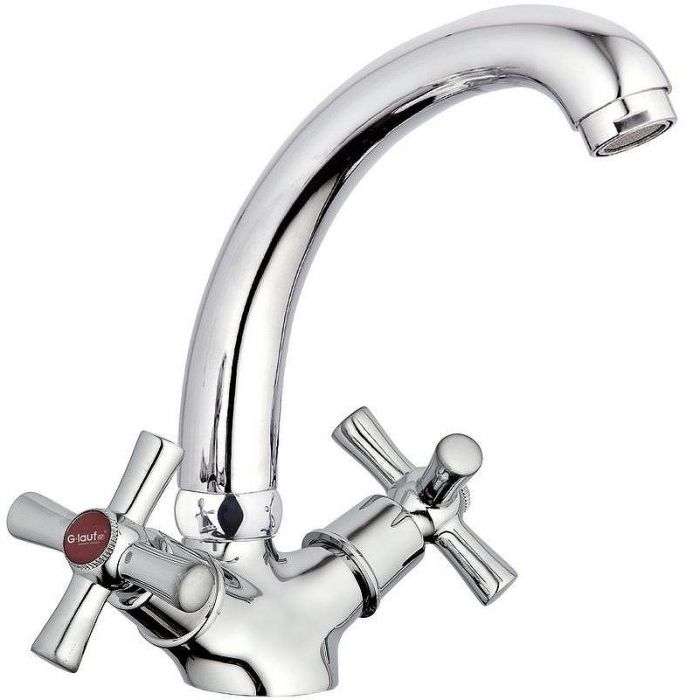 Смеситель для кухни G-Lauf QMT4-C722 Хром