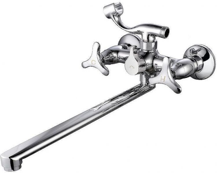 Смеситель для ванны Viko V-1605 универсальный Хром