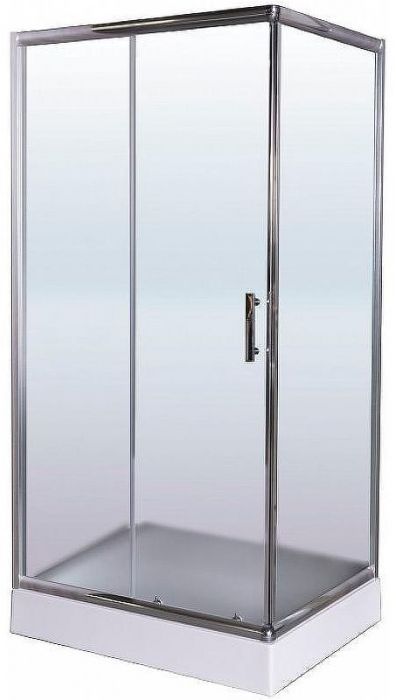 Душевой уголок Esbano ESR-8021 120x80 ESUGR8021 профиль Хром стекло рифленое