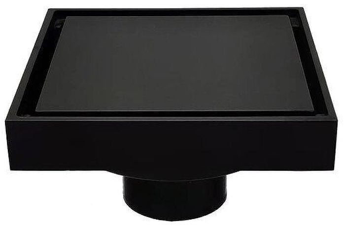 Душевой трап Arrow 100x100 AG5118MB с решеткой цвет Черный матовый