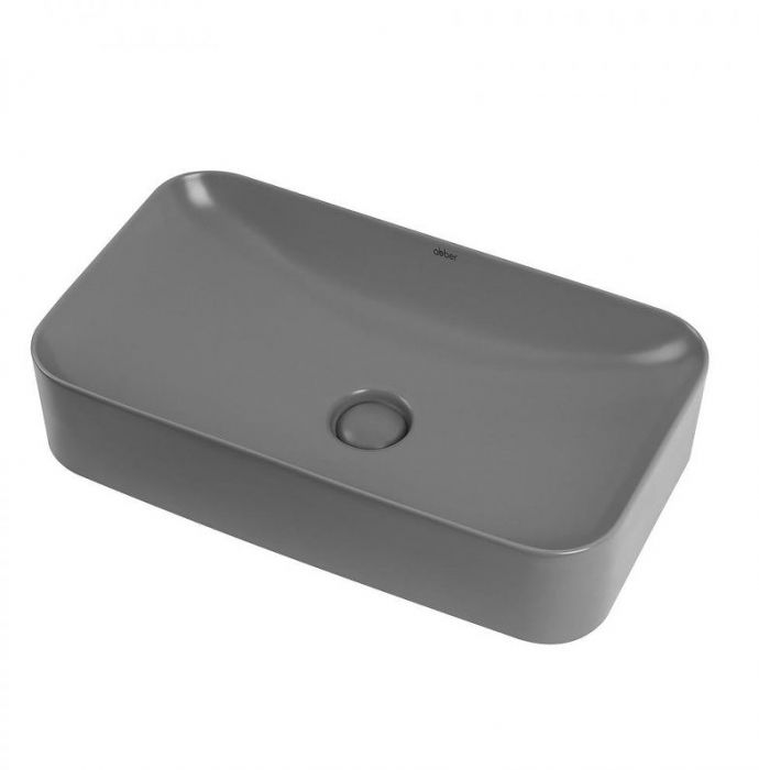 Раковина-чаша Abber Rechteck 60 AC2204MG Серая матовая