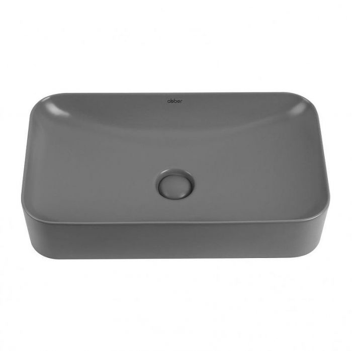 Раковина-чаша Abber Rechteck 60 AC2204MG Серая матовая
