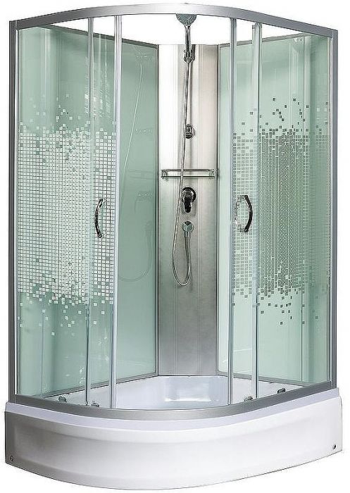 Душевая кабина Мономах Б/К 110x80x24 МЗ R 10000005810 без гидромассажа