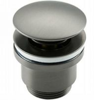 Донный клапан Frap F62-9 click-clack Оружейная сталь Донный клапан Frap F62-9 click-clack Оружейная сталь