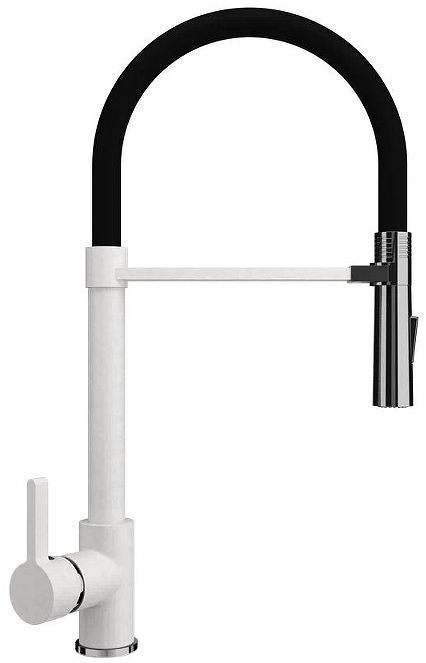 Смеситель для кухни Ulgran Classic U-024-341 цвет Ультра-белый