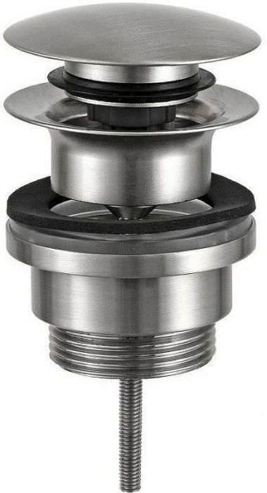 Донный клапан Remer SS905CCR114 click-clack Нержавеющая сталь