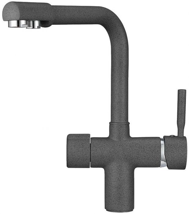 Смеситель для кухни Granula 2088 цвет Графит