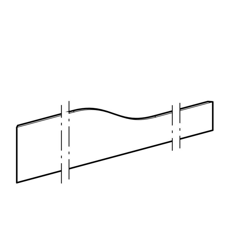 Декоративная панель Geberit Bambini (фронтальная) для детской раковины, под четыре смесителя, нижняя раковина справа Декоративная панель Geberit Bambini (фронтальная) для детской раковины, под четыре смесителя, нижняя раковина справа