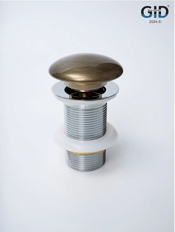 Донный клапан Gid Minucia Bzk100 74404K Click-clack цвет Бронза