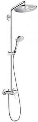 Hansgrohe Croma Select 280 SHP Душевая система, верхний душ 28см, с ручным душем и однорычажным смесителем, цвет: хром