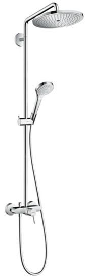 Hansgrohe Croma Select 280 SHP Душевая система, верхний душ 28см, с ручным душем и однорычажным смесителем, цвет: хром