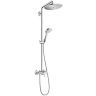 Hansgrohe Croma Select 280 SHP Душевая система, верхний душ 28см, с ручным душем и однорычажным смесителем, цвет: хром
