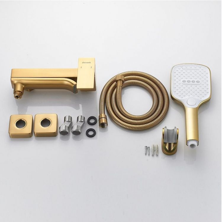 Смеситель для ванны Shevanik S4002G цвет Золотой сатин Смеситель для ванны Shevanik S4002G цвет Золотой сатин