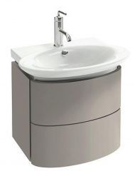 Тумба подвесная Presquile, цвет серый титан, лак, 50 см, [EB1102-N21]