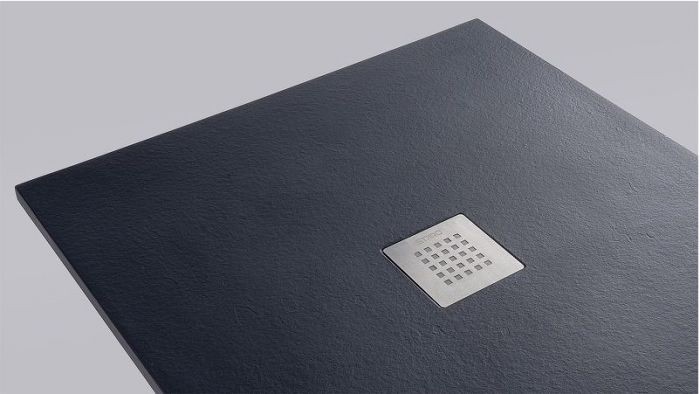 Душевой поддон из искусственного камня Starohome Solid 140х90 1237838 цвет Черный матовый