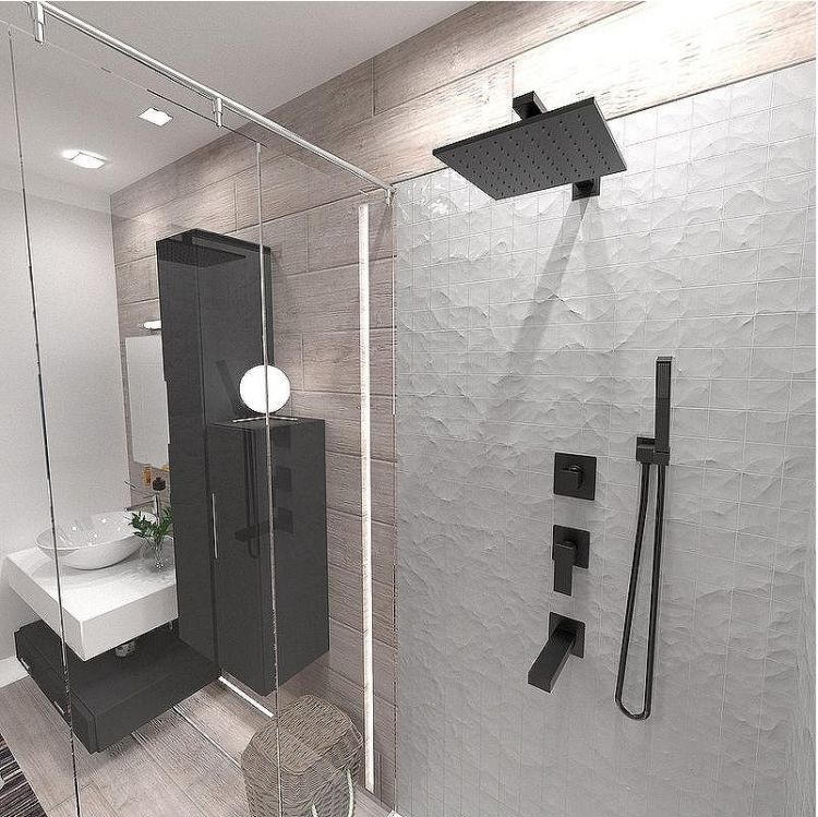 Переключатель потоков Paini Dax-R 84PZ471 Черный матовый