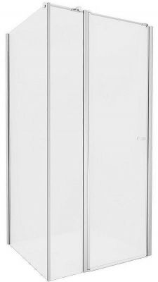 Душевой уголок New Trendy New Soleo Chrome 90x100 K-0718 профиль Хром стекло прозрачное