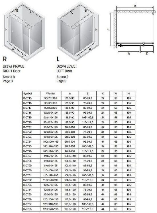 Душевой уголок New Trendy New Soleo Chrome 90x100 K-0718 профиль Хром стекло прозрачное