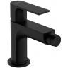 Hansgrohe Rebris S Смеситель для биде, 1 отв., с донным клапаном, цвет: черный матовый