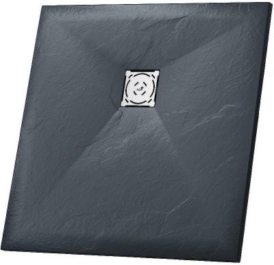 Душевой поддон из искусственного камня RGW Stone Tray ST-G 80x80 16152088-02 Графит