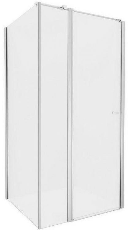 Душевой уголок New Trendy New Soleo Chrome 90x80 K-0716 профиль Хром стекло прозрачное