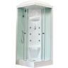 Душевая кабина Royal Bath RB 90HP7-WT-CH (белое/прозрачное)
