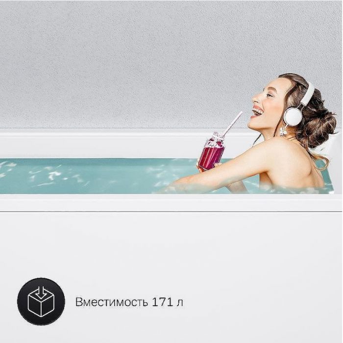 Акриловая ванна AM.PM Gem 170х70 W90A-170-070W-A1 без гидромассажа