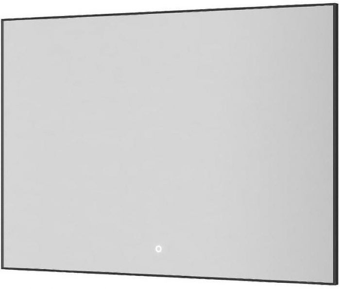 Зеркало Boheme Modern 100x70 543-100-GM с подсветкой Оружейная сталь с сенсорным выключателем и подогревом