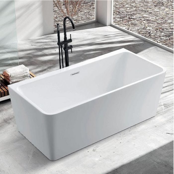 Акриловая ванна Ceruttispa Lugano 170x75 CT9344 без гидромассажа