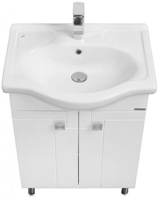 Тумба под раковину Aquaton Фиджи 60 1A179601FG010 Белая глянцевая