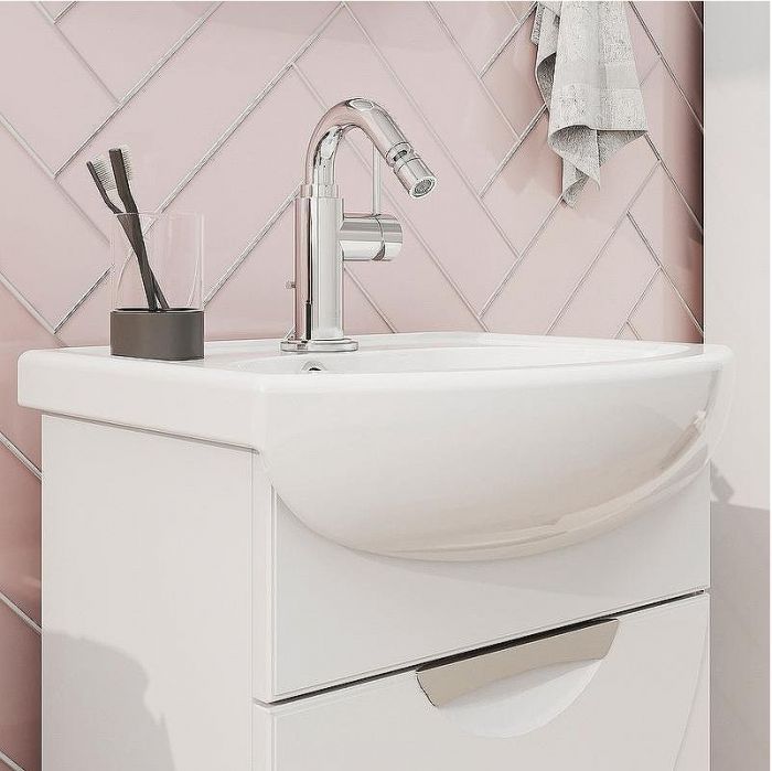 Тумба под раковину Volna Adel 45.1D tnADEL45.1D-01 Белая