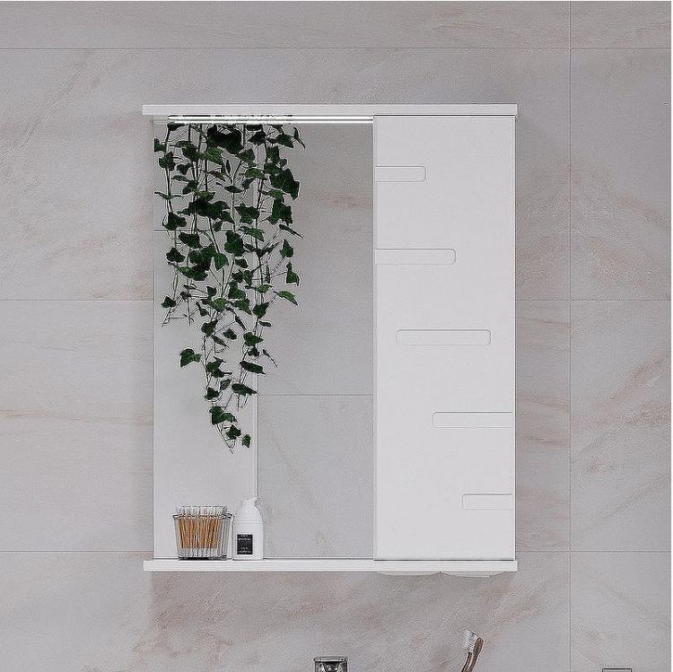 Зеркало со шкафом Volna Joli 50 R zsJOLI50.R-01 с подсветкой Белое