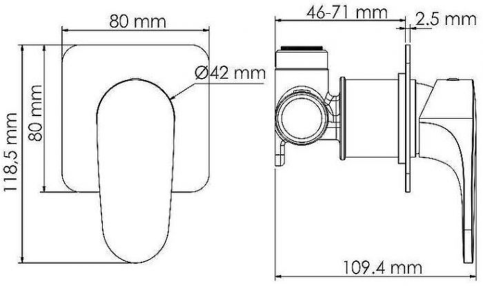 Душевая система WasserKRAFT Weida A3151.269.270.090.116.271.087.103 Хром