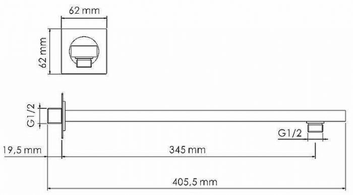 Душевая система WasserKRAFT Weida A3151.269.270.090.116.271.087.103 Хром