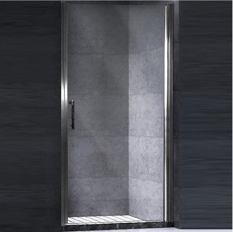 Душевая дверь Esbano ES-80LD 80 R ESDN80LDR профиль Хром стекло прозрачное