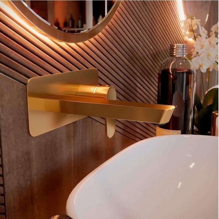 Смеситель для раковины Ramonsoler Alexia 3620OC Золото брашированное Смеситель для раковины Ramonsoler Alexia 3620OC Золото брашированное