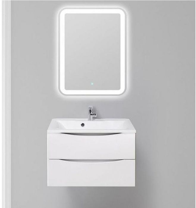 Тумба под раковину BelBagno Marino 75 MARINO-750-2C-SO-BO-P подвесная Bianco Opaco